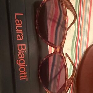 Laura Biagiotti Brown Sunglasses